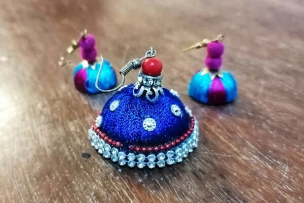 jimmikki silk thread earrings do it yourself workshop at sita cultural center