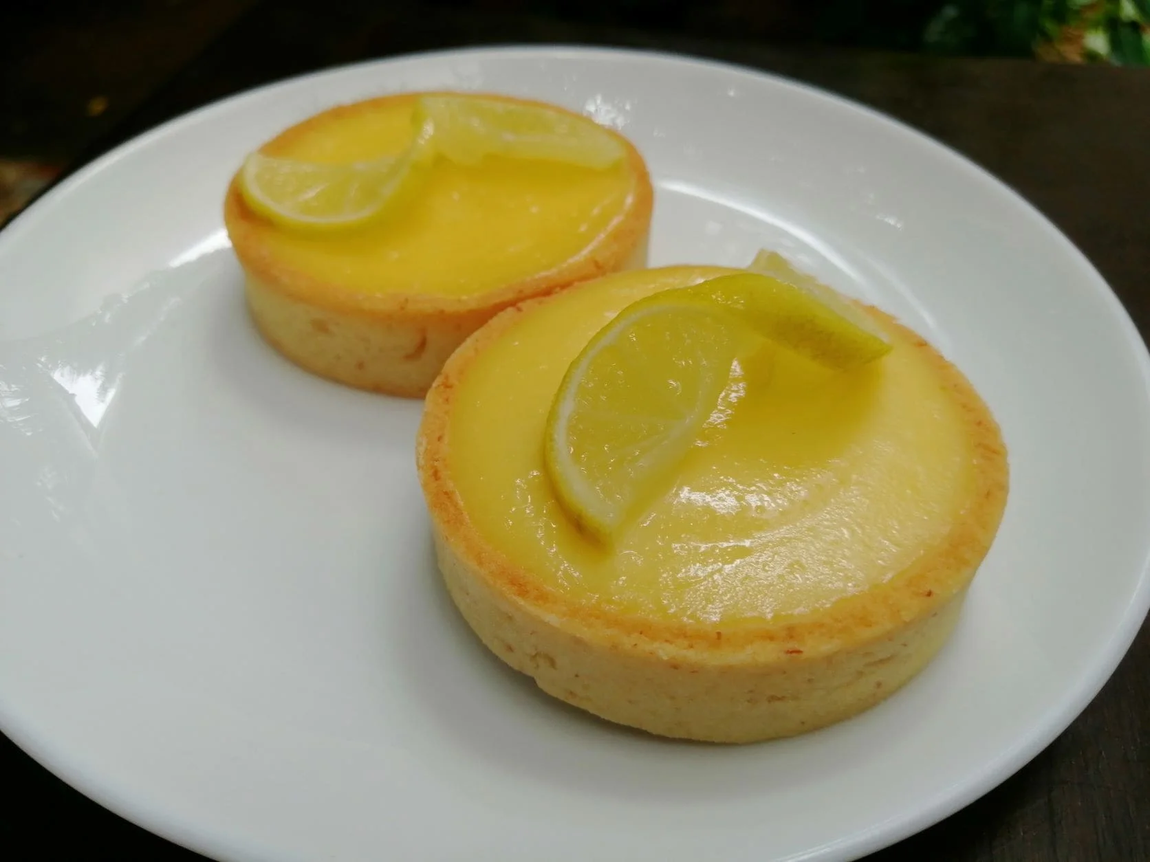 delicious French lemon tartlets learned during hands-on workshop in Pondicherry