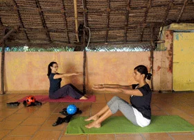 pilates class Fleur Pondicherry
