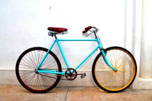 Vintage oldschool cycle from Sita cultural center